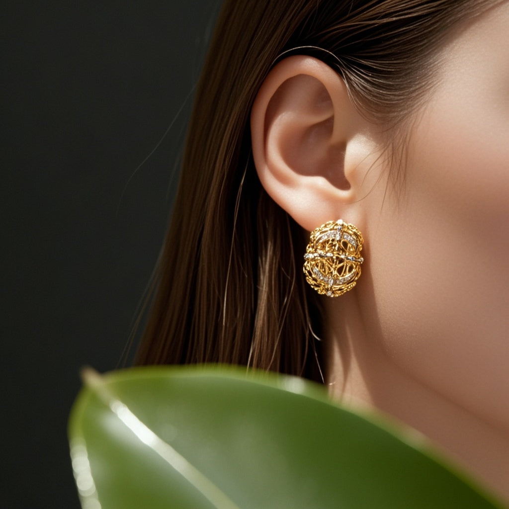 Small yet Impactful: The Charm of Miniature Gold Earrings for Women
