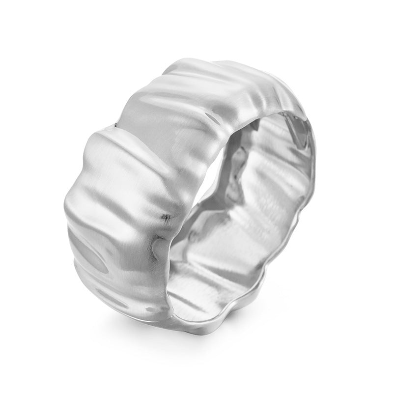 ACOOE 14K Gold Plated Adjustable Chunky Bracelet 02 - ACOOE