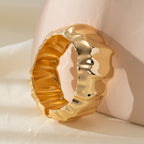 ACOOE 14K Gold Plated Adjustable Chunky Bracelet 02 - ACOOE