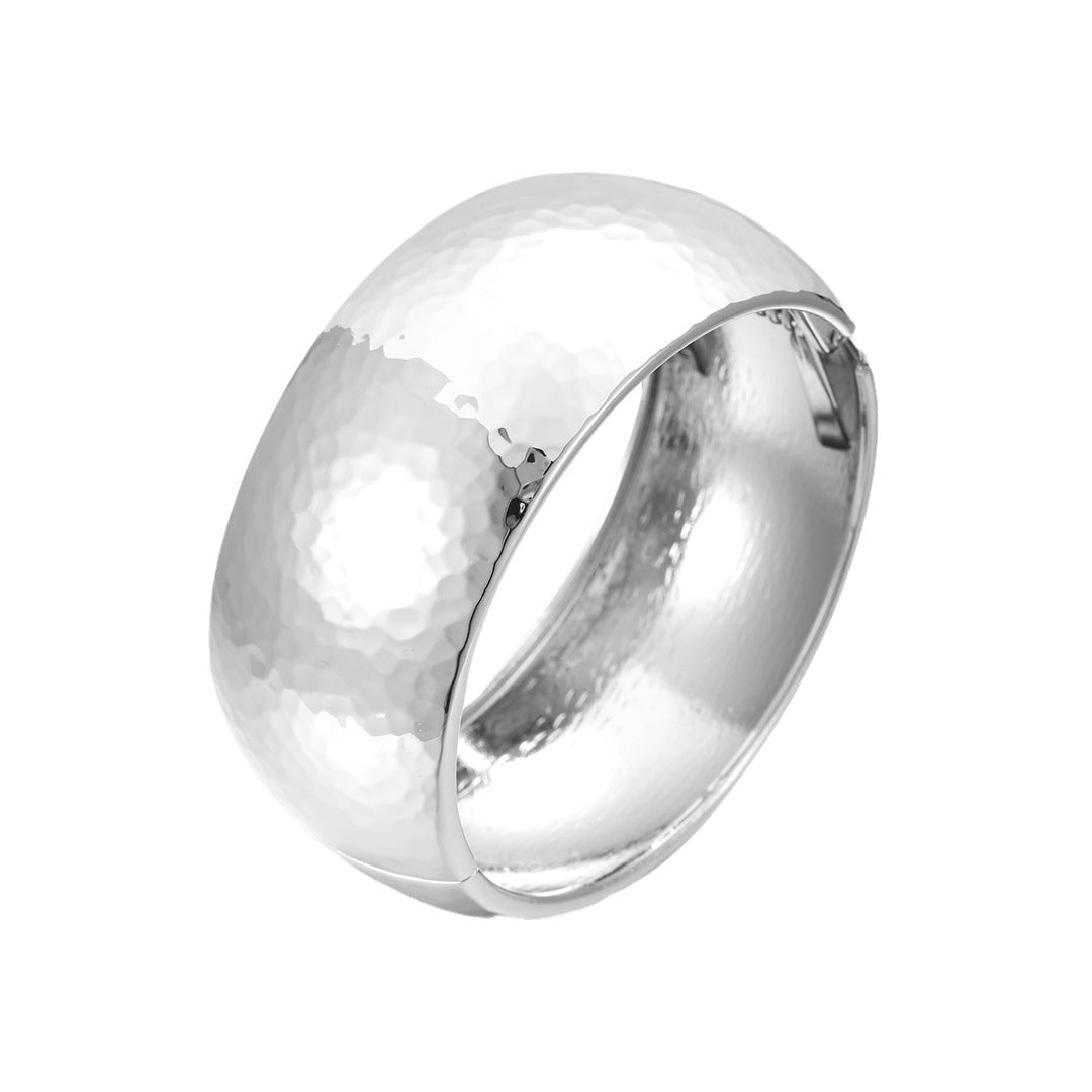 ACOOE 14K Gold - Plated Luxe Textured Bracelet 03 - ACOOE