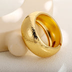 ACOOE 14K Gold - Plated Luxe Textured Bracelet 03 - ACOOE