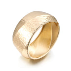 ACOOE 14K Gold - Plated Luxe Textured Bracelet 04 - ACOOE