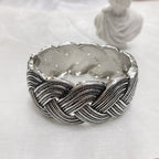 ACOOE 14K Gold - Plated Luxe Textured Bracelet 06 - ACOOE