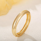 ACOOE 14K Gold - Plated Luxe Textured Bracelet 086 - ACOOE