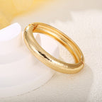 ACOOE 14K Gold - Plated Luxe Textured Bracelet 086 - ACOOE