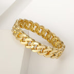 ACOOE 14K Gold - Plated Luxe Textured Bracelet 11 - ACOOE
