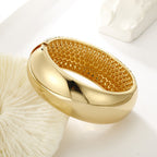 ACOOE 14K Gold - Plated Luxe Textured Bracelet 668 - ACOOE