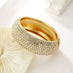 ACOOE 14K Gold - Plated Luxe Textured Bracelet 668 - ACOOE