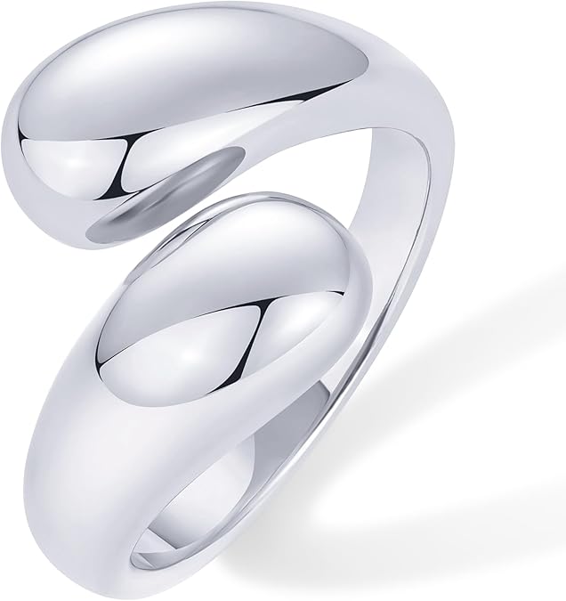 ACOOE 14K Gold Plated Stackable Rings - ACOOE