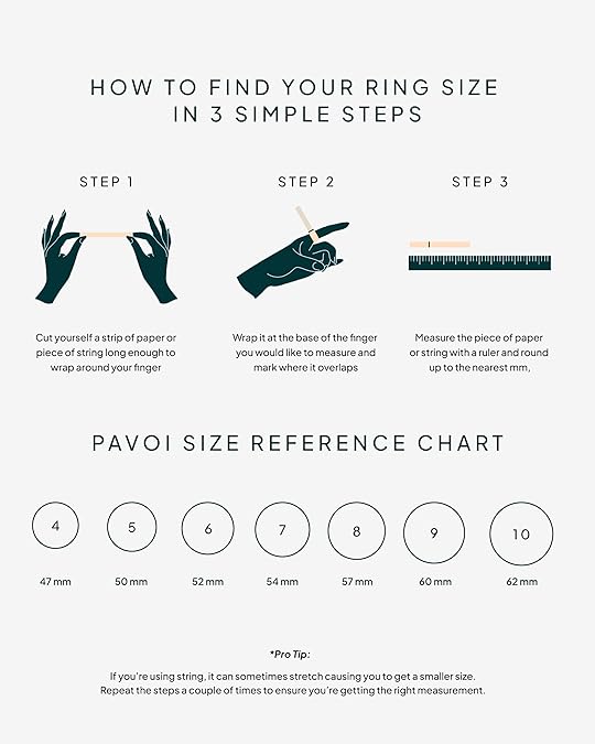 ACOOE 14K Gold Plated Stackable Rings - ACOOE