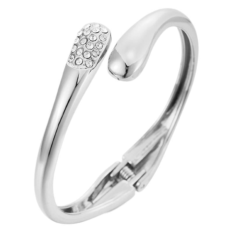 ACOOE 14K Gold Plated Teardrop Stacking Bracelet 01 - ACOOE