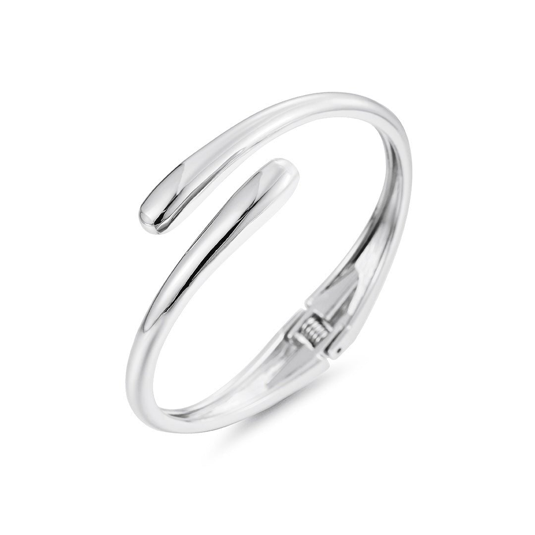 ACOOE 14K Gold Plated Teardrop Stacking Bracelet 03 - ACOOE