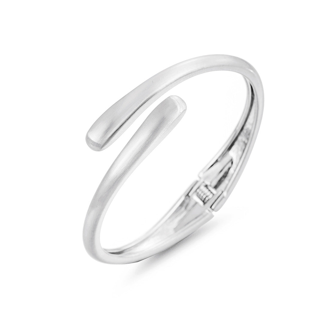 ACOOE 14K Gold Plated Teardrop Stacking Bracelet 03 - ACOOE