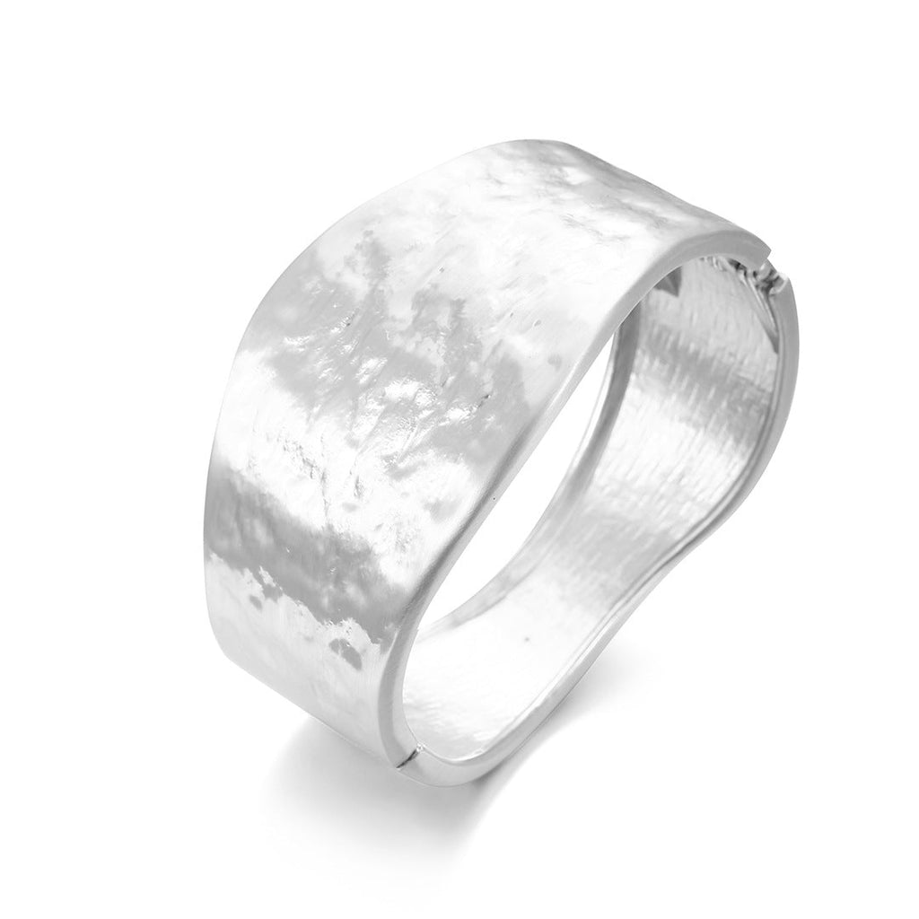 ACOOE 14K Gold Plated Wide Cuff Bracelet 03 - ACOOE