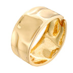 ACOOE 14K Gold Plated Wide Cuff Bracelet 07 - ACOOE