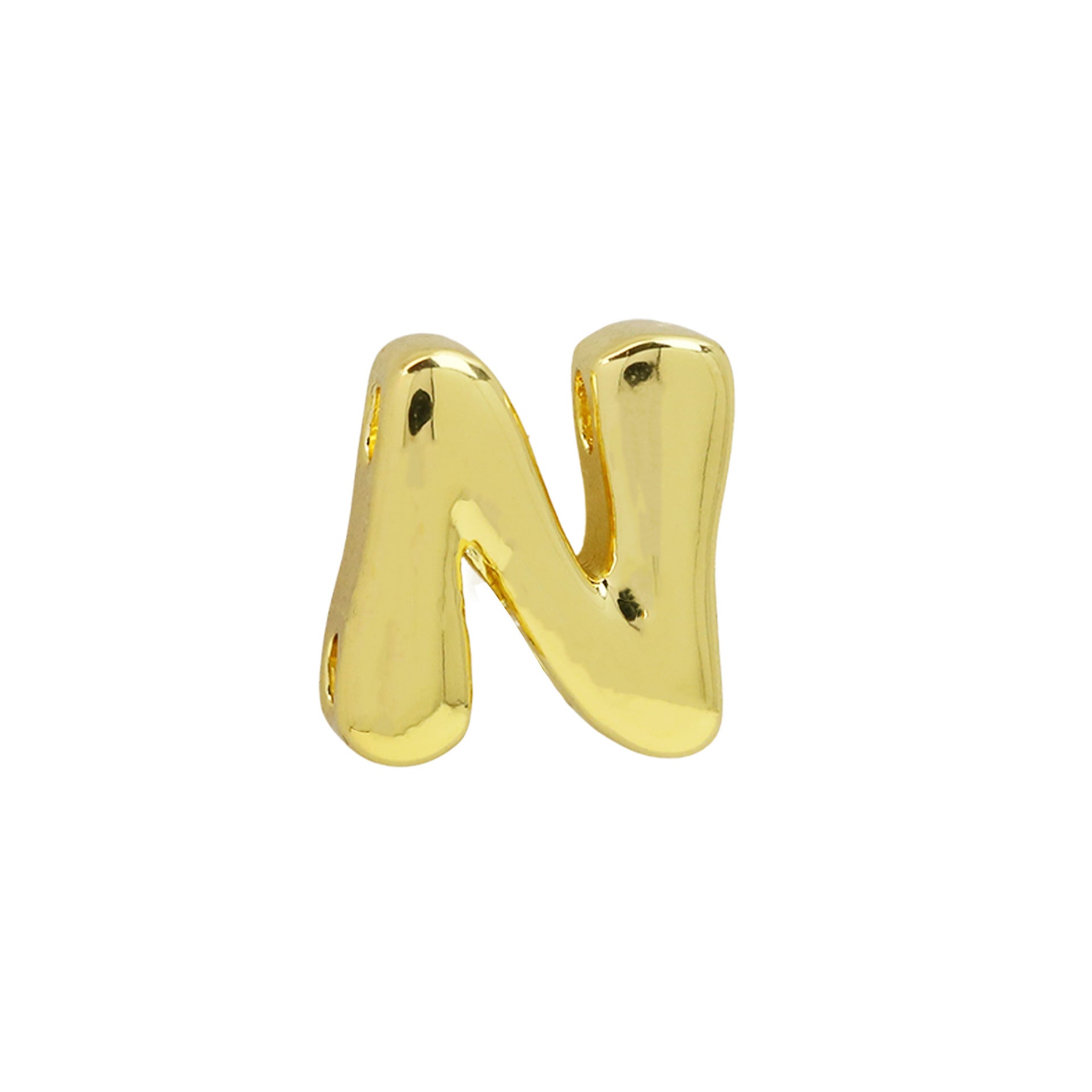 ACOOE 18K Brass Smooth DIY Name Bracelet 01 - ACOOE