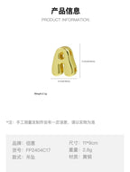 ACOOE 18K Brass Smooth DIY Name Bracelet 01 - ACOOE