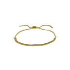 ACOOE 18K Brass Smooth DIY Name Bracelet 02 - ACOOE