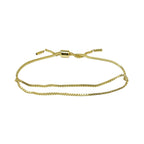 ACOOE 18K Brass Smooth DIY Name Bracelet 02 - ACOOE