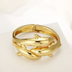 Acooe 18K Dolphin Gold Bracelet 02 - ACOOE