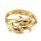Acooe 18K Dolphin Gold Bracelet 02 - ACOOE