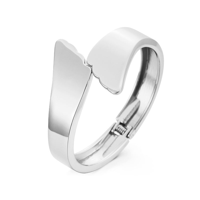 ACOOE 18K Glossy Gold Bracelet for Women 14 - ACOOE