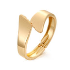 ACOOE 18K Glossy Gold Bracelet for Women 14 - ACOOE