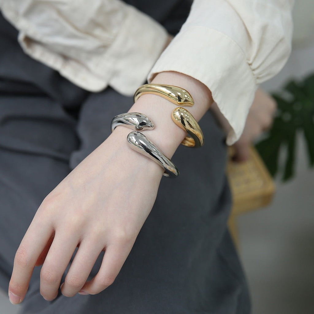 ACOOE 18K Gold elegance Snake Bracelet 01 - ACOOE