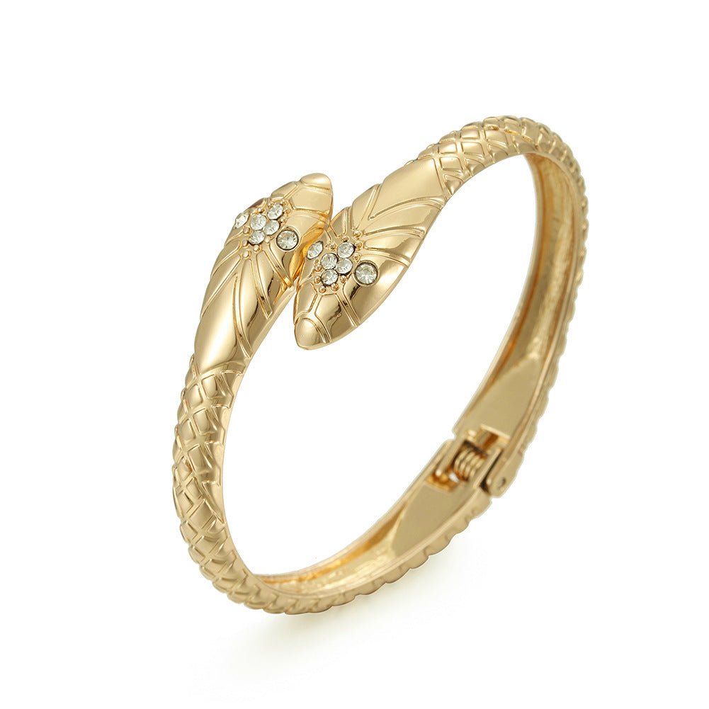 ACOOE 18K Gold Fashion Snake Bracelet for gift 02 - ACOOE