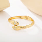 ACOOE 18K Gold Fashion Snake Bracelet for gift 02 - ACOOE