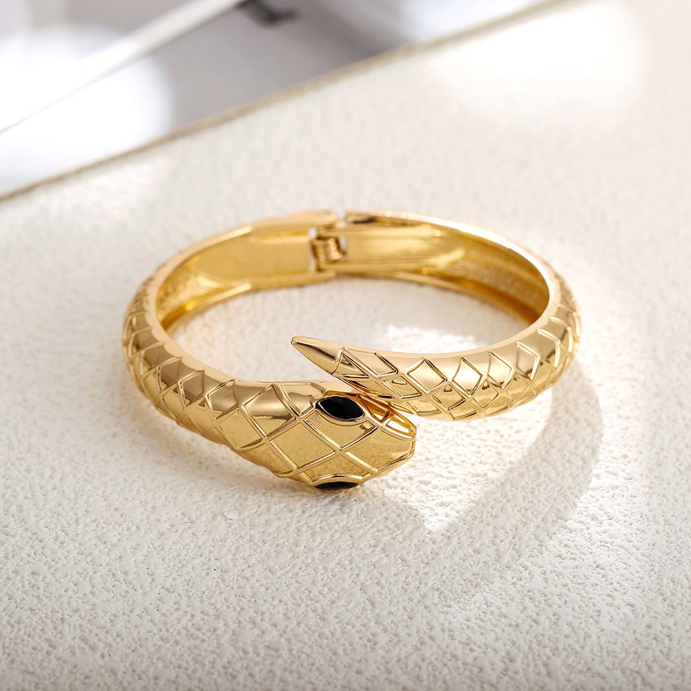 ACOOE 18K Gold Fashion Snake Bracelet for gift 04 - ACOOE