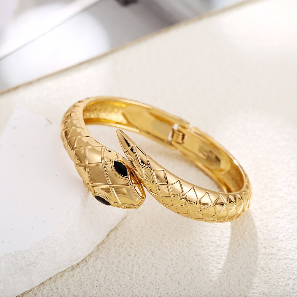 ACOOE 18K Gold Fashion Snake Bracelet for gift 04 - ACOOE