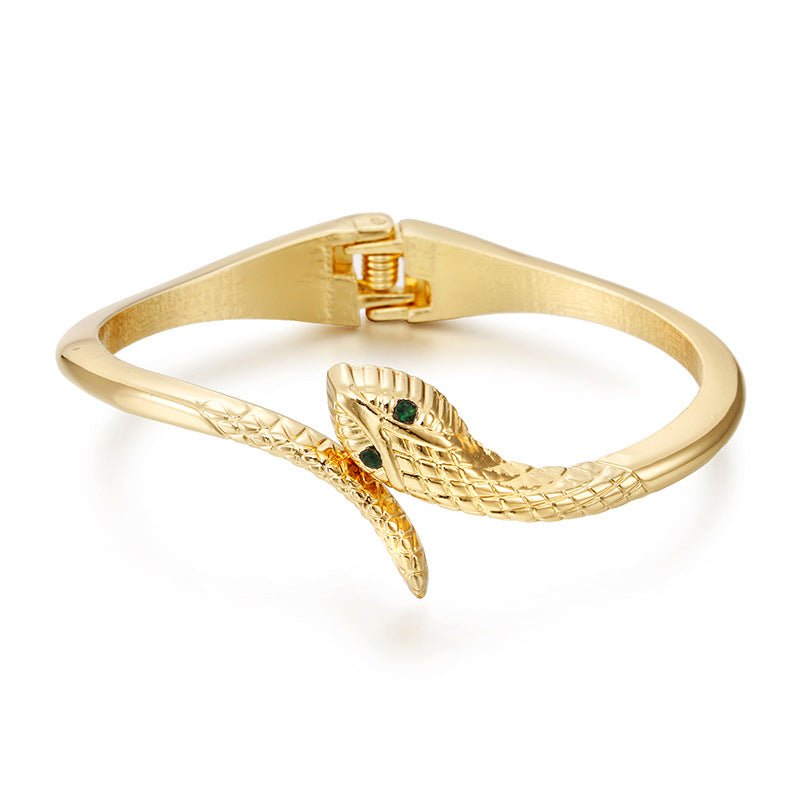 ACOOE 18K Gold Fashion Snake Bracelet for gift 05 - ACOOE