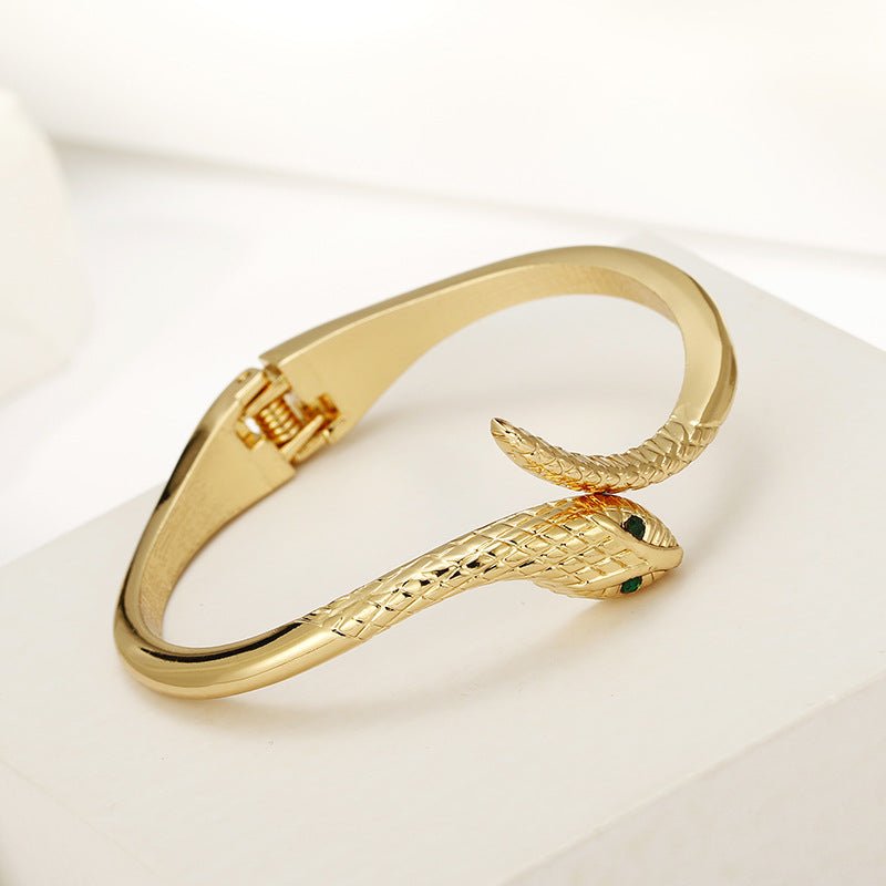 ACOOE 18K Gold Fashion Snake Bracelet for gift 05 - ACOOE