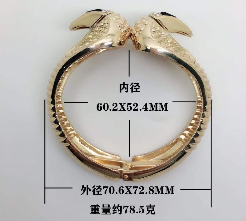 ACOOE 18K Gold Fashion Snake Bracelet for gift 06 - ACOOE