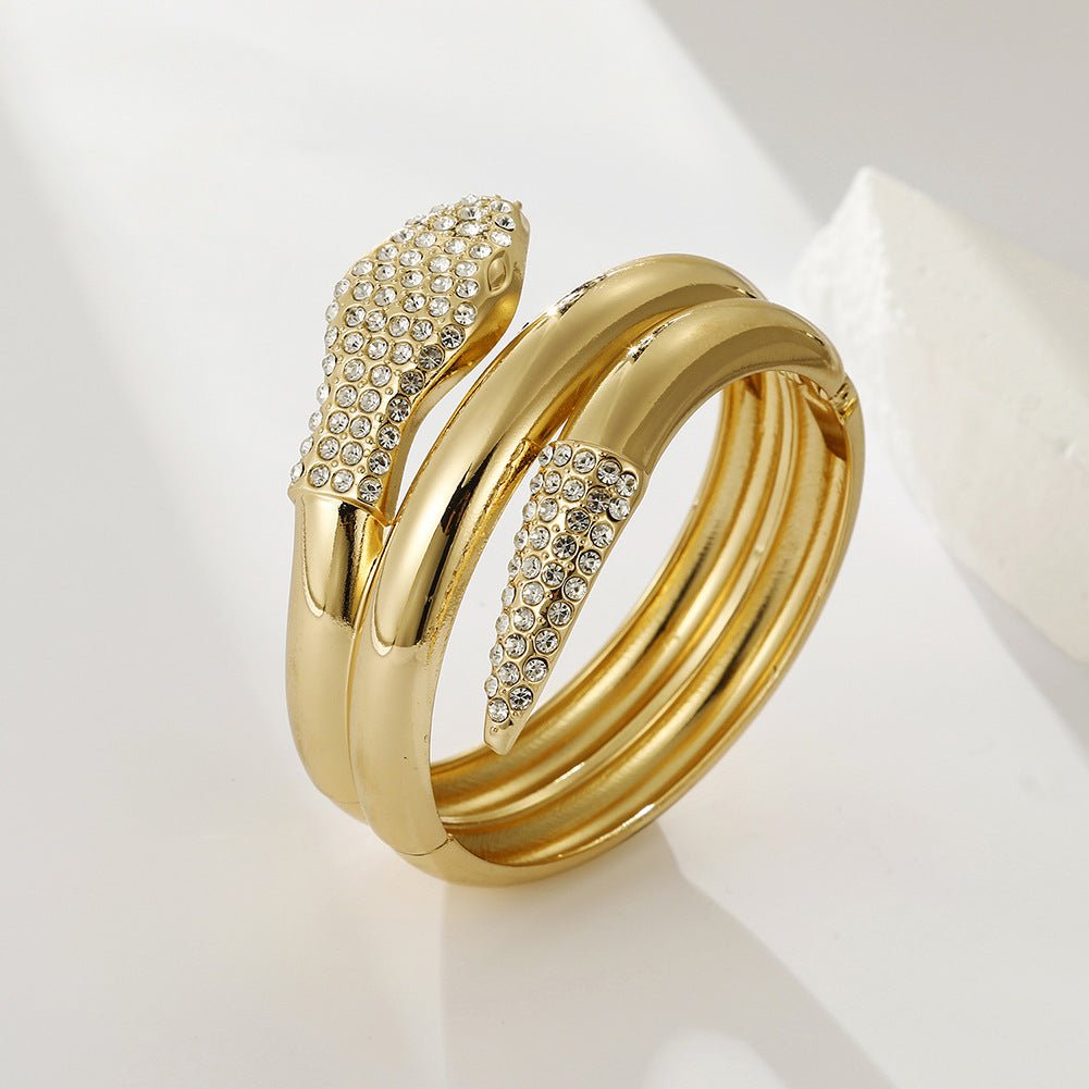 ACOOE 18K Gold Fashion Snake Bracelet for gift 07 - ACOOE