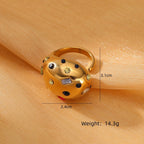 ACOOE 18K Gold Geometric Drop Earrings 01 - ACOOE