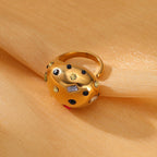 ACOOE 18K Gold Geometric Drop Earrings 01 - ACOOE