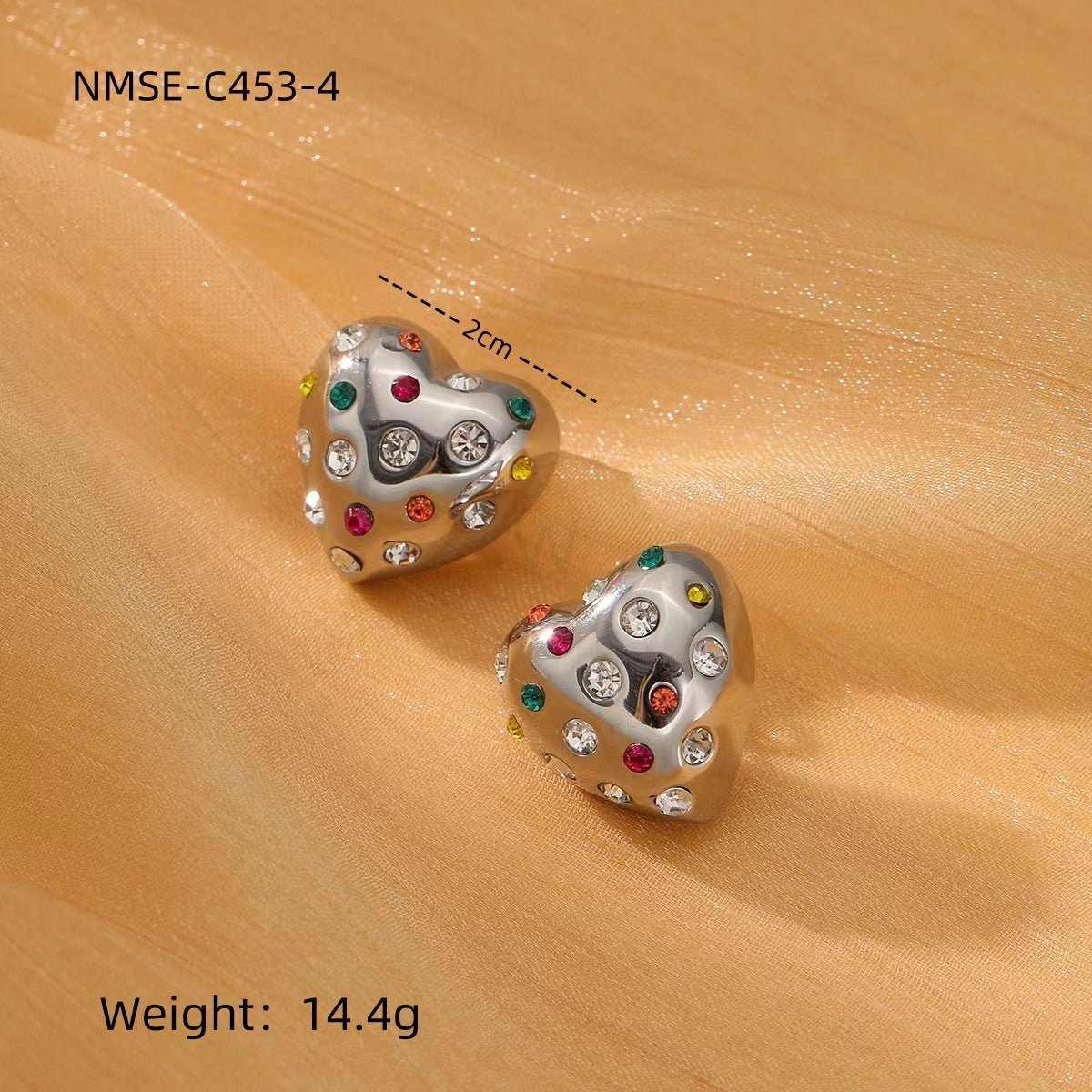 ACOOE 18K Gold Geometric Drop Earrings 02 - ACOOE