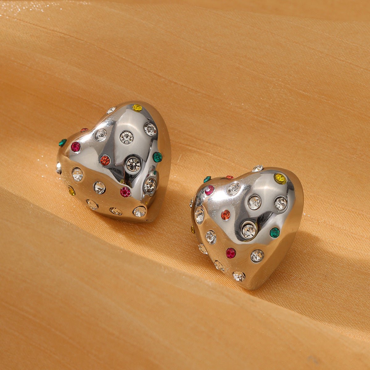 ACOOE 18K Gold Geometric Drop Earrings 02 - ACOOE