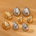 ACOOE 18K Gold Geometric Drop Earrings 03 - ACOOE