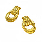 ACOOE 18K Gold Geometric Drop Earrings for Women 05 - ACOOE