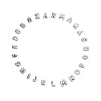 ACOOE 18K Gold Plated DIY 26 Letter Heart Necklace 06 - ACOOE