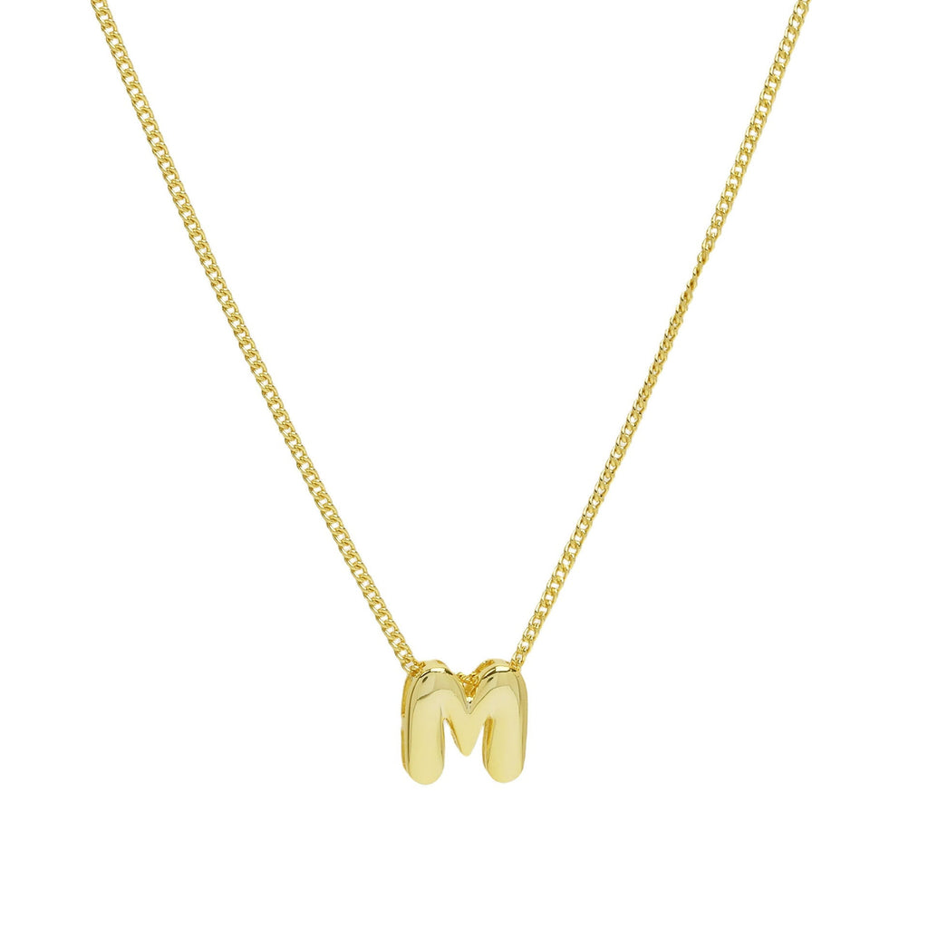 ACOOE 18K Gold Plated DIY 26 Letter Heart Necklace 06 - ACOOE