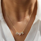 ACOOE 18K Gold Plated DIY 26 Letter Heart Pendant Necklace 01 - ACOOE