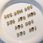 ACOOE 18K Gold Plated DIY 26 Letter Heart Pendant Necklace 01 - ACOOE