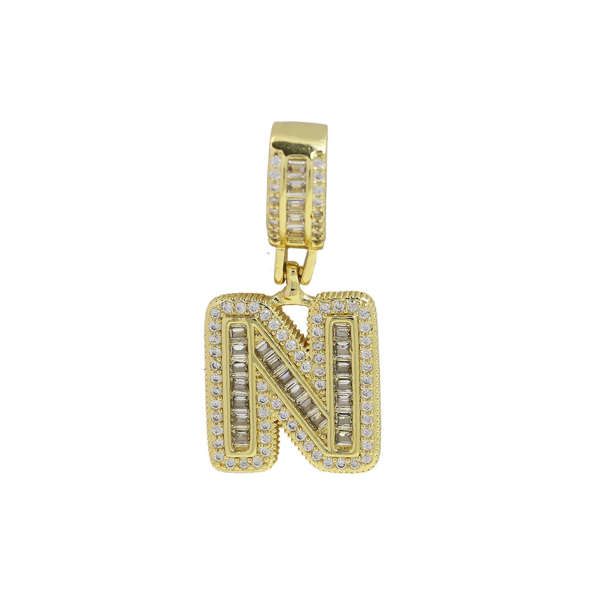 ACOOE 18K Gold Plated DIY 26 Letter Heart Pendant Necklace 02 - ACOOE