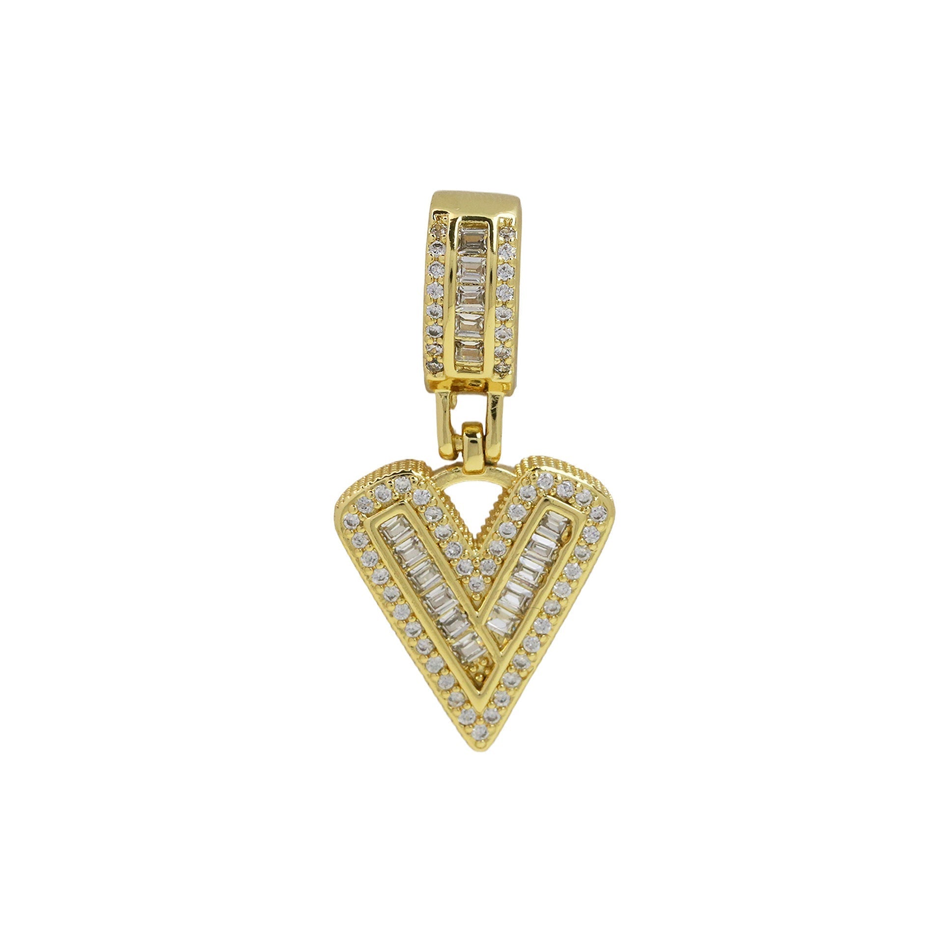 ACOOE 18K Gold Plated DIY 26 Letter Heart Pendant Necklace 02 - ACOOE