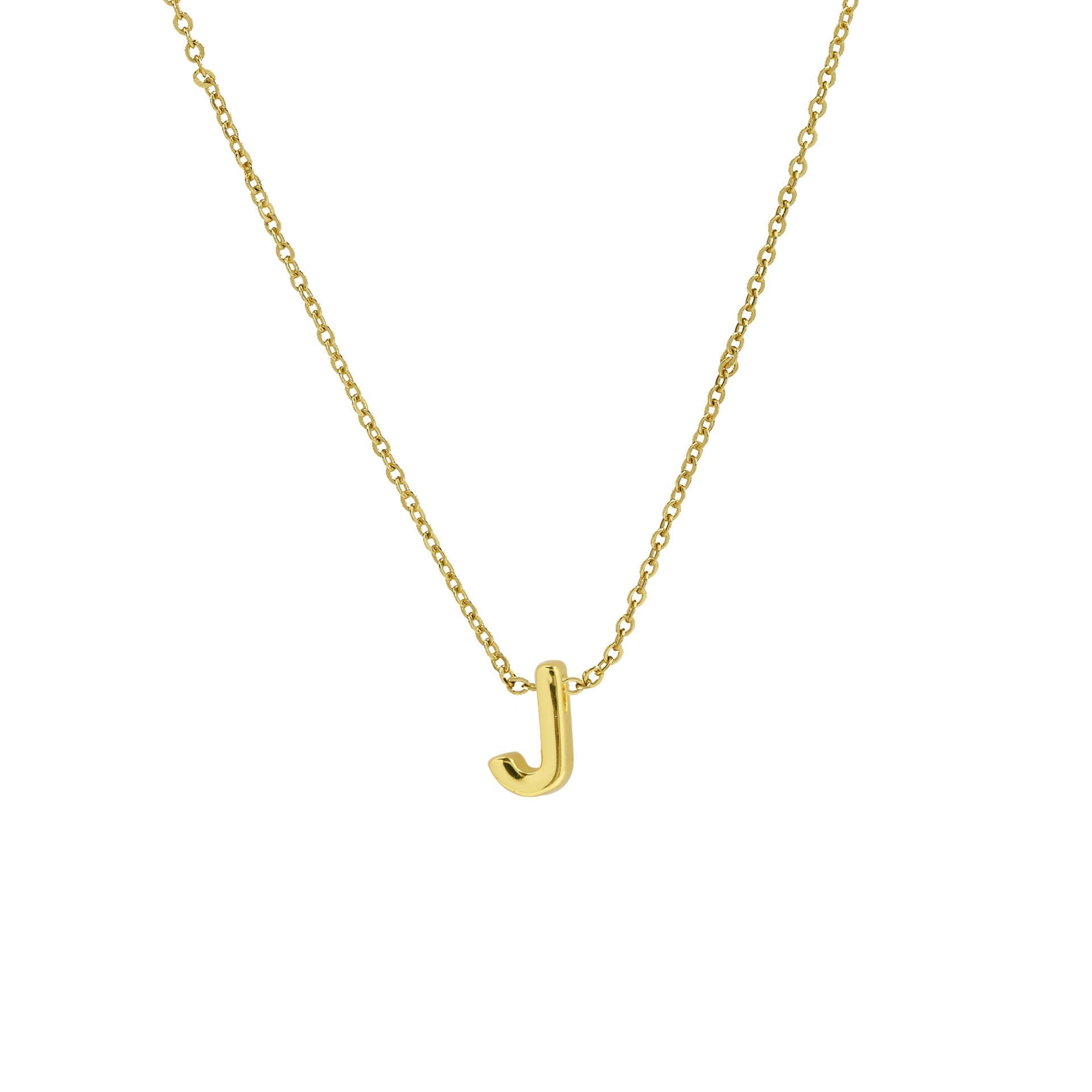 ACOOE 18K Gold Plated DIY 26 Letter Heart Pendant Necklace 03 - ACOOE