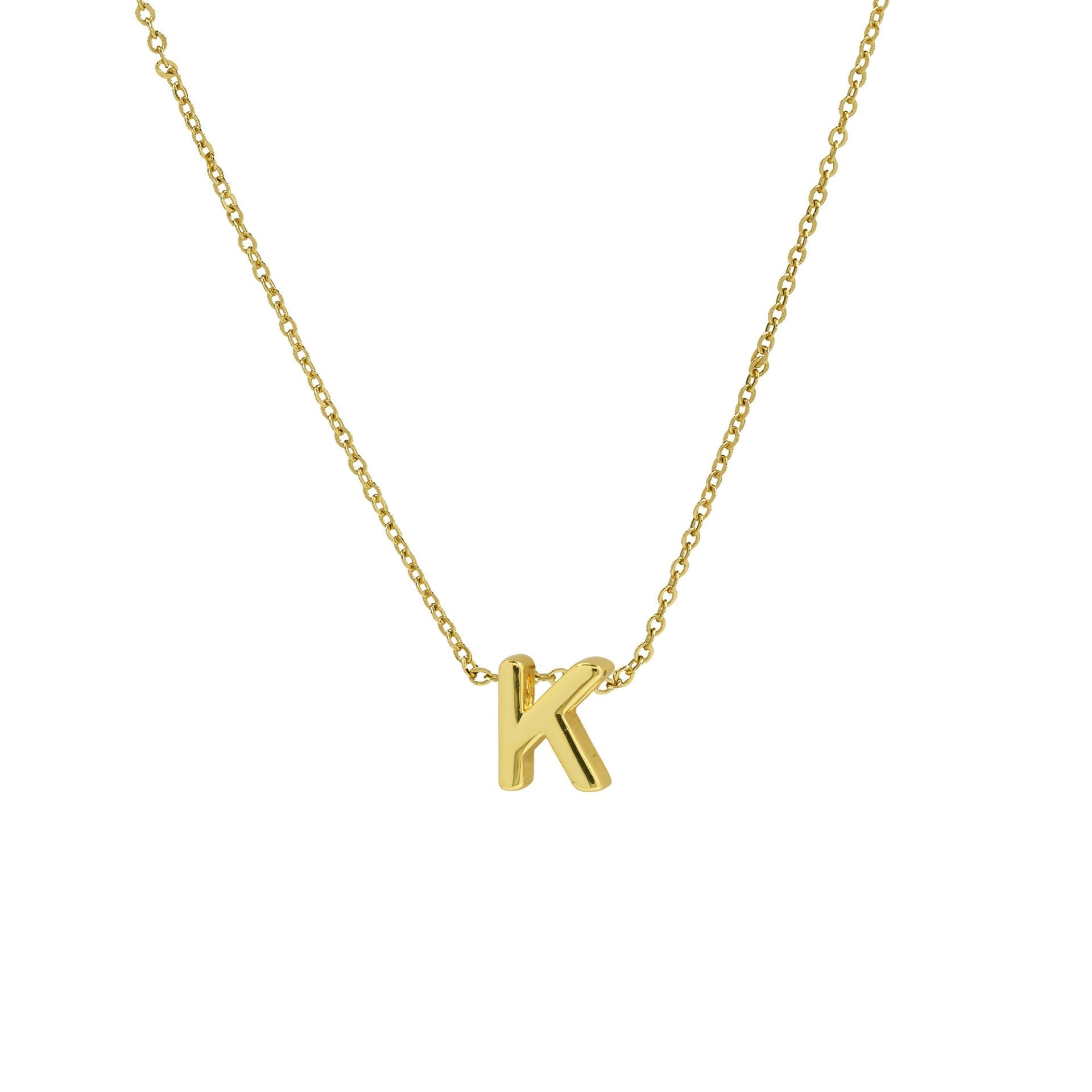 ACOOE 18K Gold Plated DIY 26 Letter Heart Pendant Necklace 03 - ACOOE